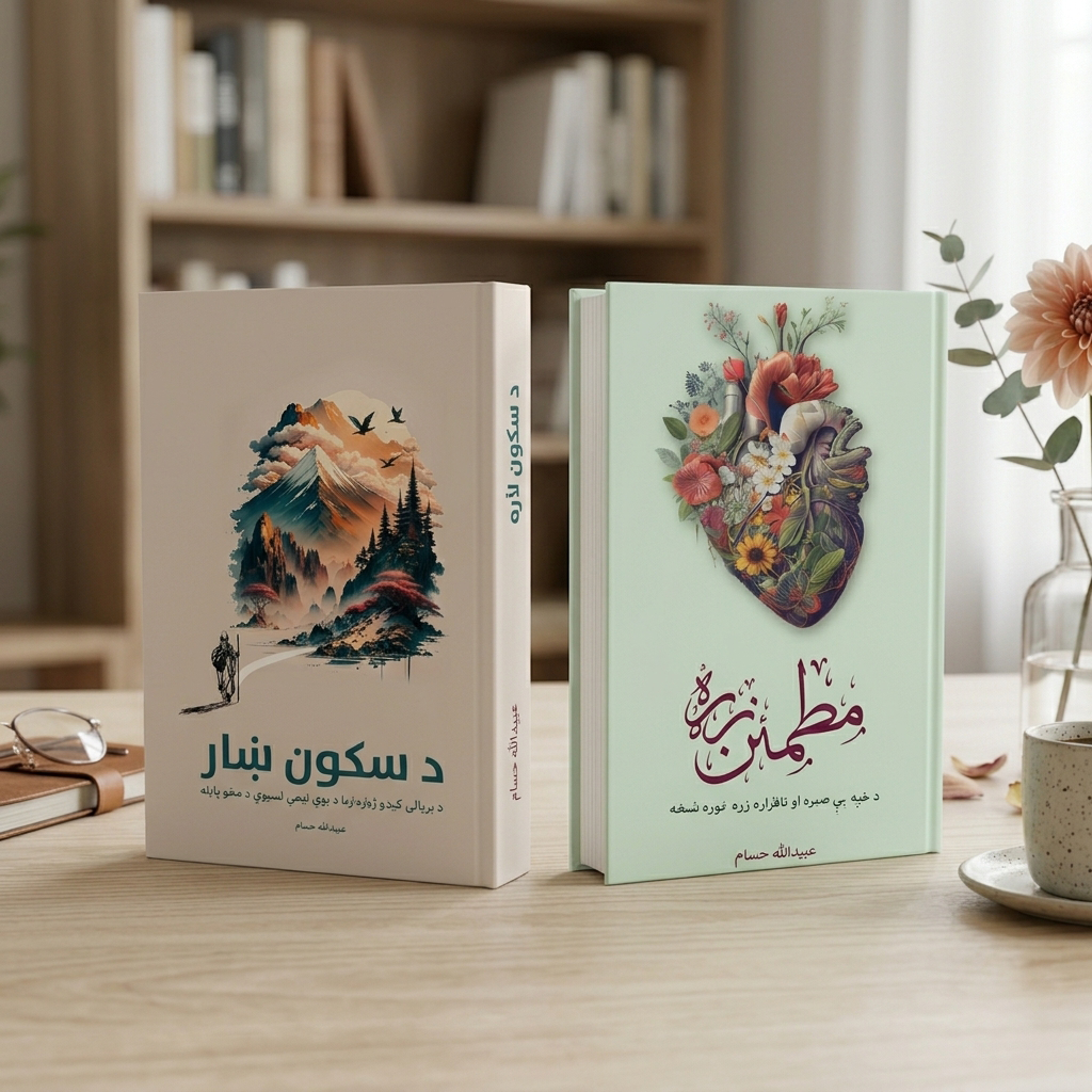 Aesthetic setup of a book with coffee and flowers, symbolizing peace and sukoon